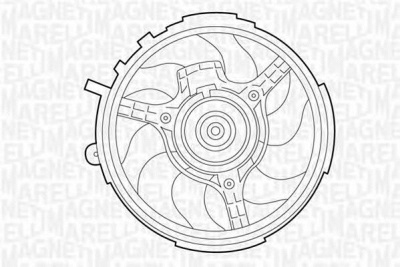 MAGNETI MARELLI 069422031010 -  Вентилятор, охлаждение двигателя